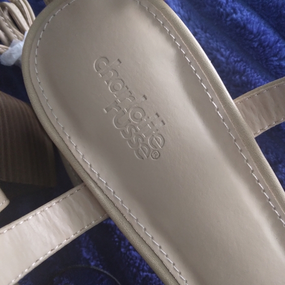 🔥5/$20 NWT CHARLOTTE RUSSE TIE UP SHOES - Picture 4 of 4